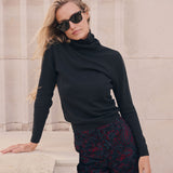 Diane Turtleneck Sweater - Noir