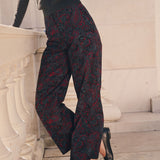 Tessa Pant Corduroy - Noir Paisley