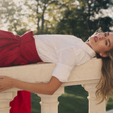 Ball Skirt - Cranberry