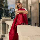 Ball Skirt - Cranberry