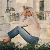 Snowbird Sweater - Icy Silver
