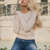 Snowbird Sweater - Icy Silver