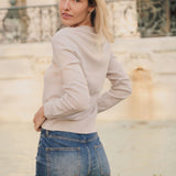 Snowbird Sweater - Icy Silver