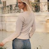 Snowbird Sweater - Icy Silver