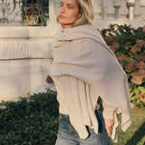 Snowbird Wrap Scarf - Icy Silver