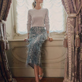 Snowbird Sweater - Icy Silver
