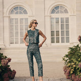 Blair Top Velvet - Garden Cheri Paisley