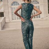 Blair Top Velvet - Garden Cheri Paisley