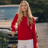 Snowbird Sweater - Rouge