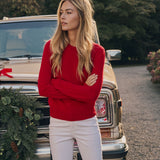 Snowbird Sweater - Rouge