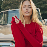 Snowbird Sweater - Rouge