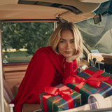 Snowbird Wrap Scarf - Rouge