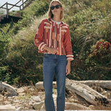 Rowan Fringe Jacket - Umber