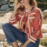 Rowan Fringe Jacket - Umber