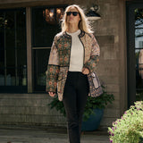 Hudson Jacket - Noir Patchwork