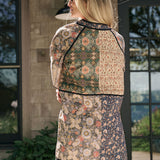 Hudson Jacket - Noir Patchwork