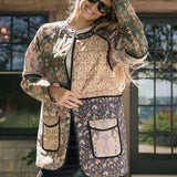 Hudson Jacket - Noir Patchwork