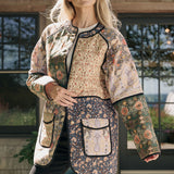 Hudson Jacket - Noir Patchwork