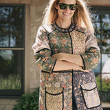 Hudson Jacket - Noir Patchwork