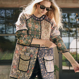 Hudson Jacket - Noir Patchwork