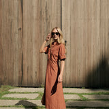 Quinn Dress - Mocha