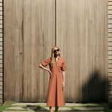 Quinn Dress - Mocha