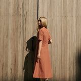 Quinn Dress - Mocha