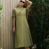 Quinn Dress - Moss