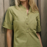 Quinn Dress - Moss