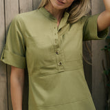 Quinn Dress - Moss