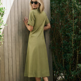 Quinn Dress - Moss
