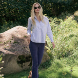 Carolyn Shirt Striped - Sapphire