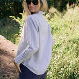 Carolyn Shirt Striped - Sapphire