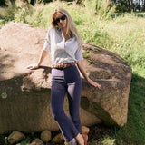 Carolyn Shirt Striped - Sapphire