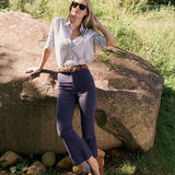 Bell Pant Corduroy - Peacoat