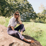 Carolyn Shirt Striped - Sapphire