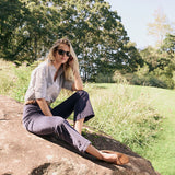 Bell Pant Corduroy - Peacoat