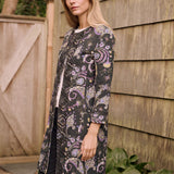 Ali Jacket - Noir Jolie Paisley