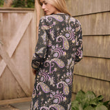Ali Jacket - Noir Jolie Paisley