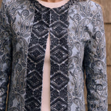 Ali Jacket - Sapphire Provence Paisley
