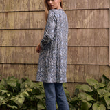 Ali Jacket - Sapphire Provence Paisley