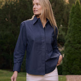 Tuxedo Shirt - Peacoat