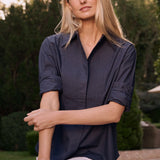 Tuxedo Shirt - Peacoat