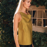 Scarlett Top - Thistle Green