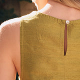 Scarlett Top - Thistle Green