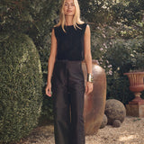 Blair Top Velvet - Noir