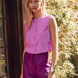 Blair Top Velvet - Lilac