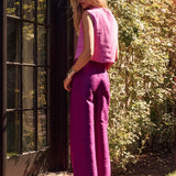 Blair Top Velvet - Lilac