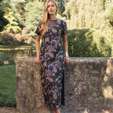 Meredith Dress - Noir Jolie Paisley