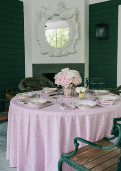 Lavender Mandala Tablecloth